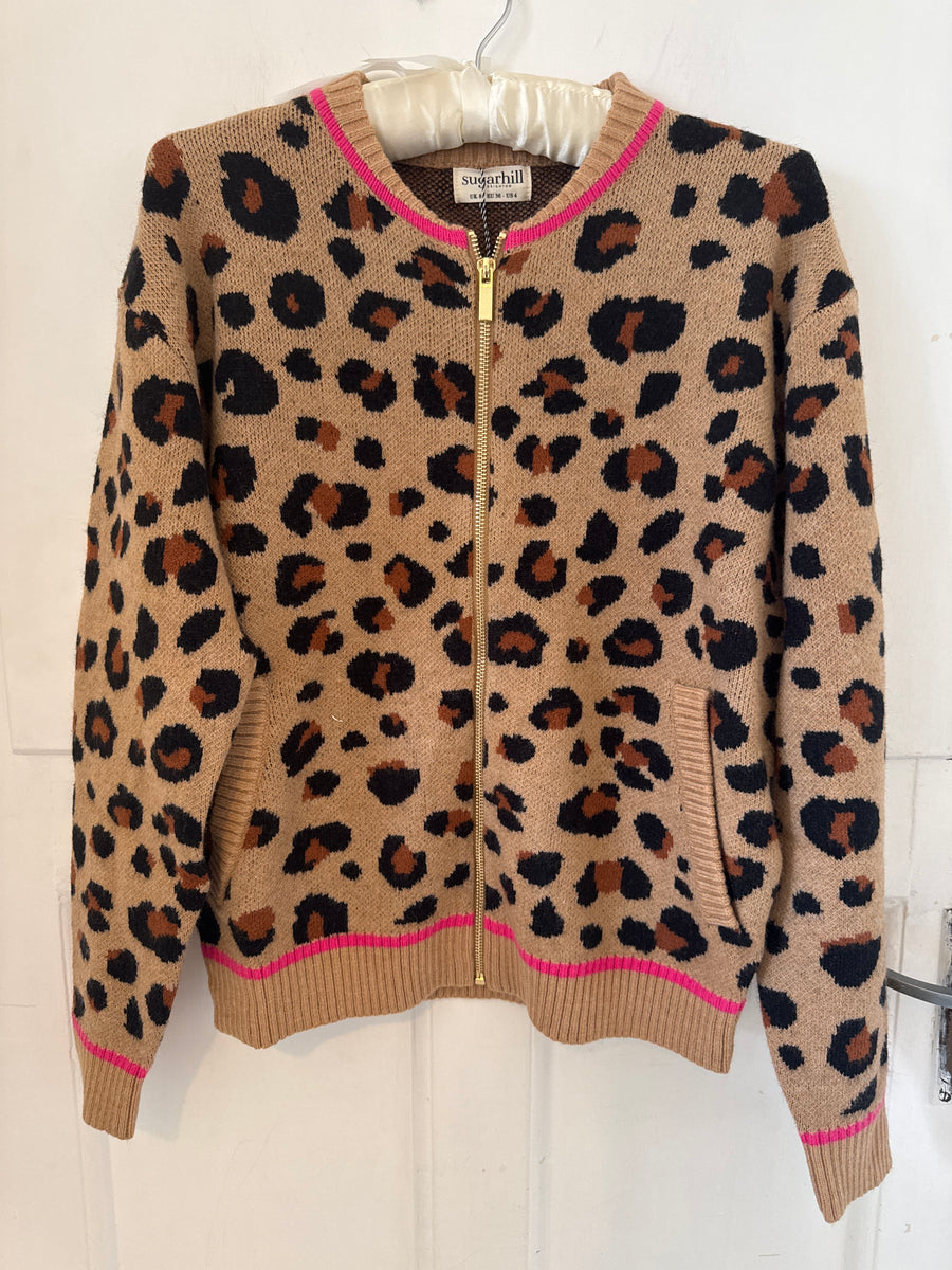Sugarhill Brighton Solana Knitted Bomber