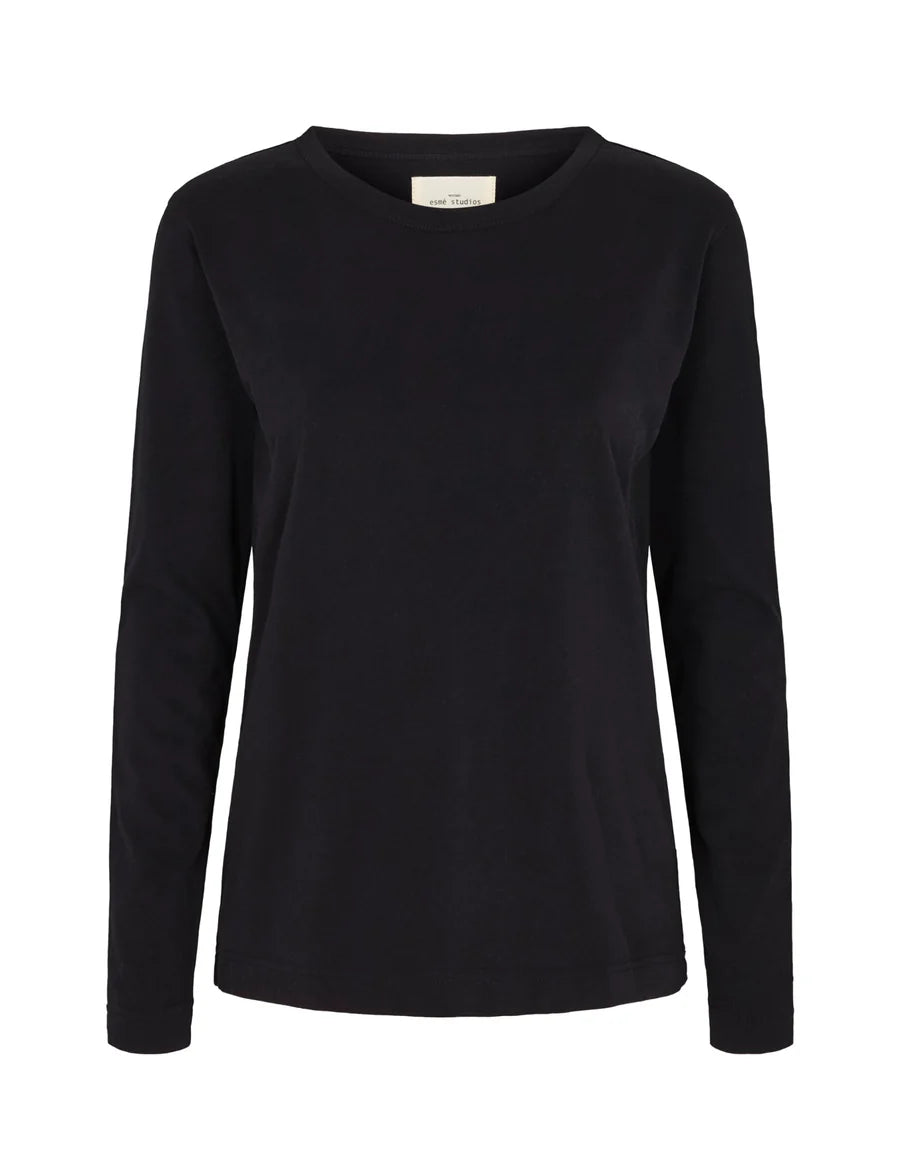 Esme Studios Penelope Long Sleeved T-shirt Black