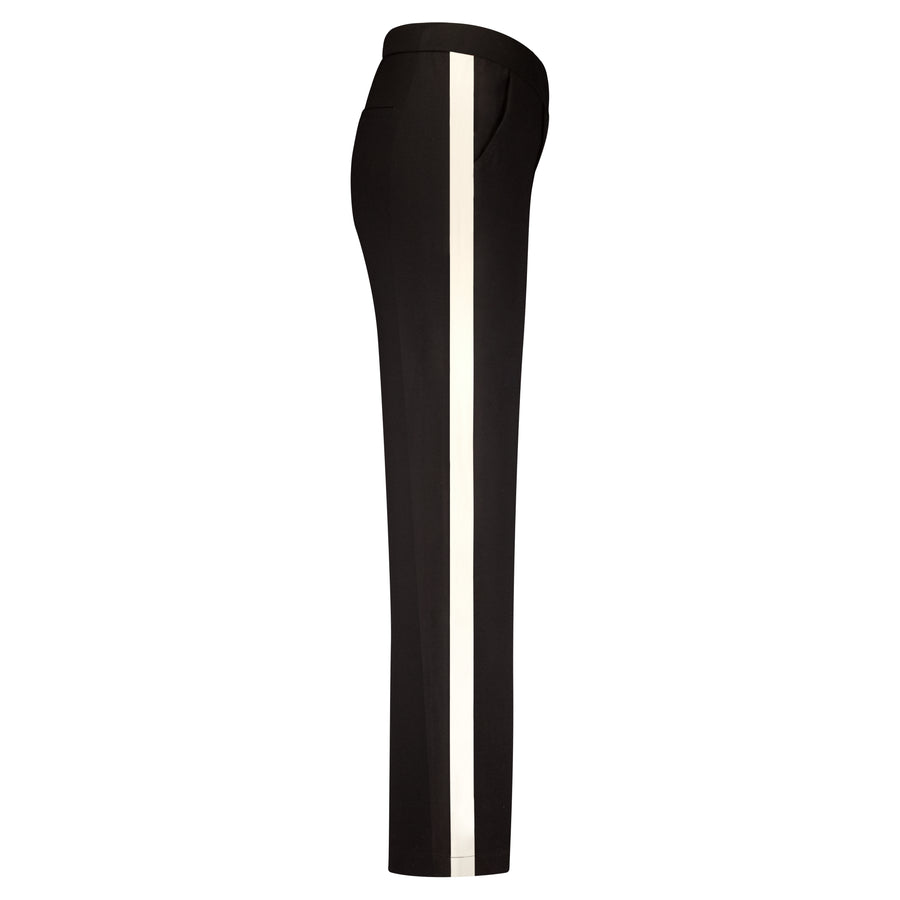 Red Button Colette Punta Wide Leg Trousers Side Stripe