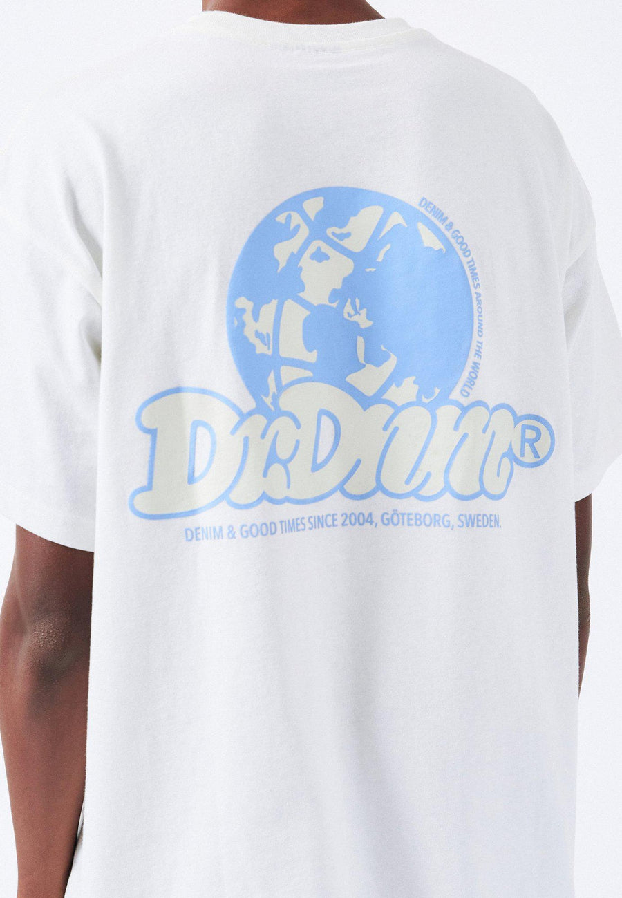Dr Denim Trooper T-Shirt Off White World