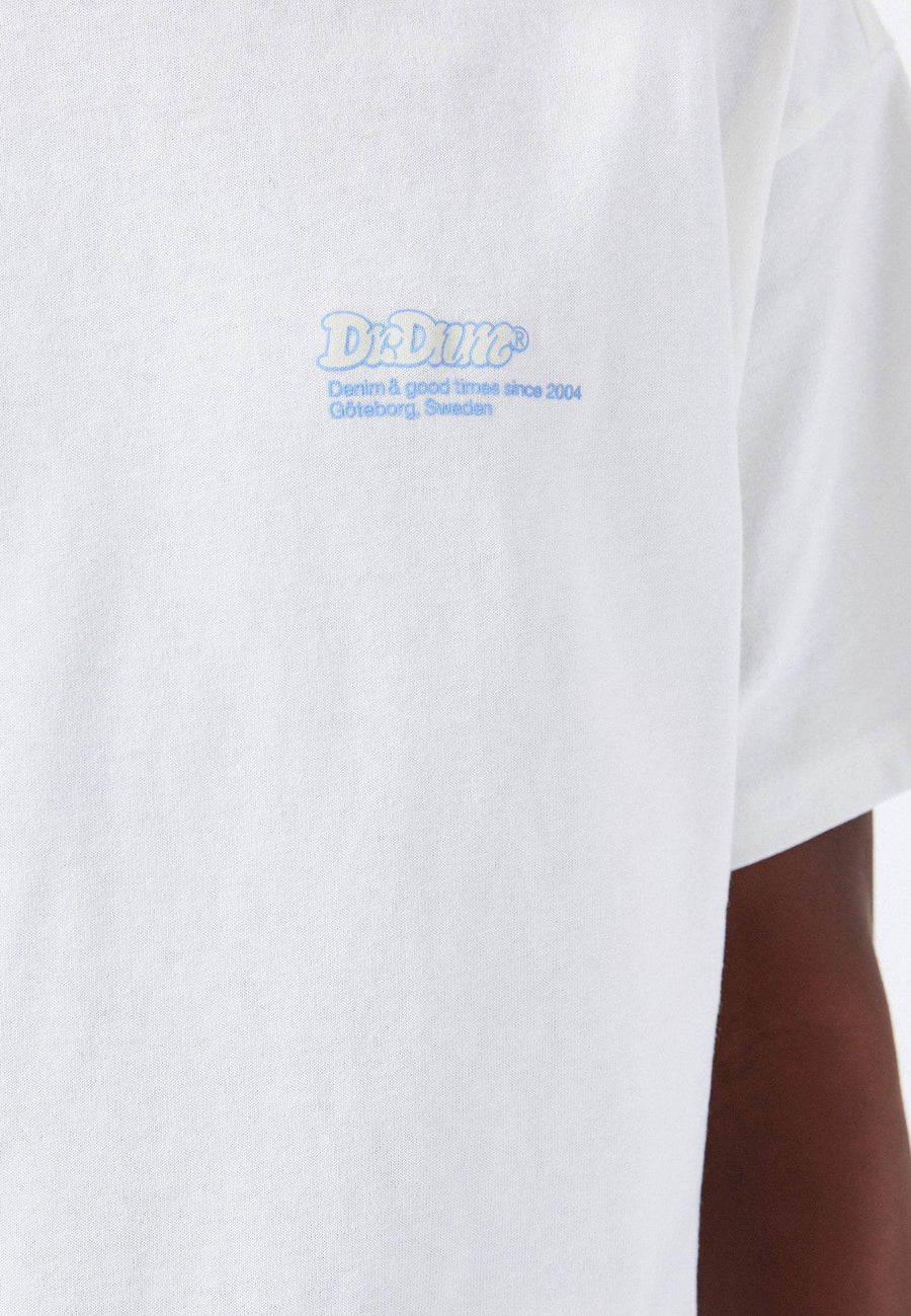 Dr Denim Trooper T-Shirt Off White World