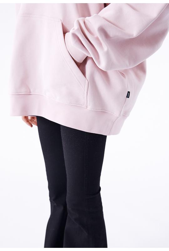 Dr Denim Siri Oversize Hoodie Soft Pink