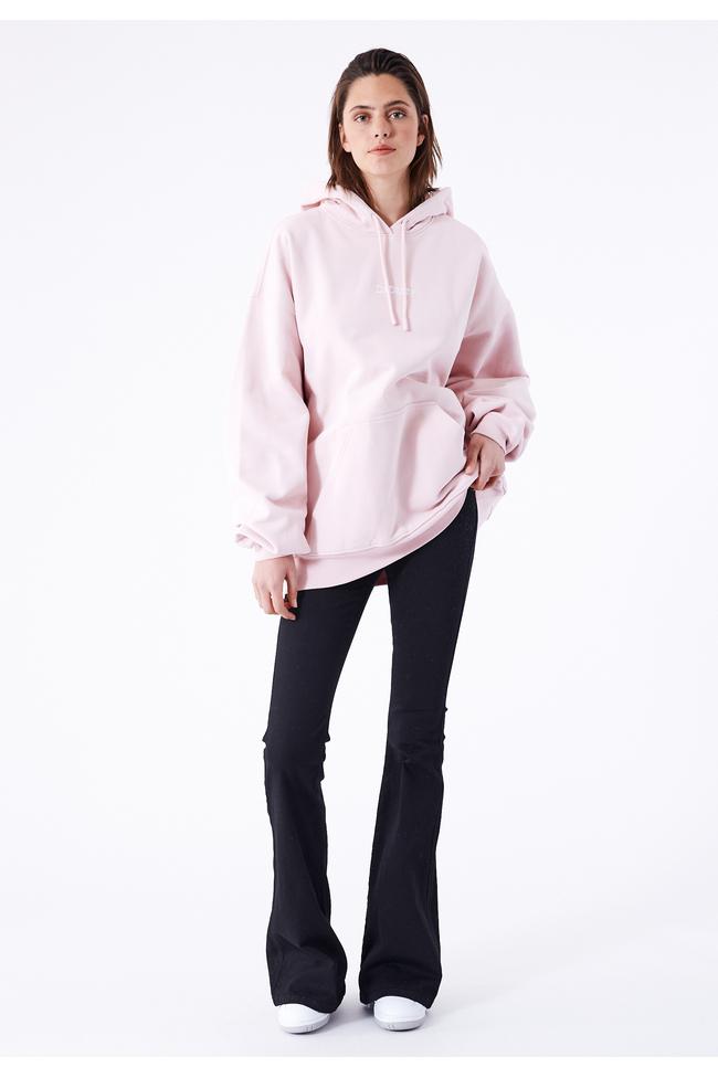 Dr Denim Siri Oversize Hoodie Soft Pink