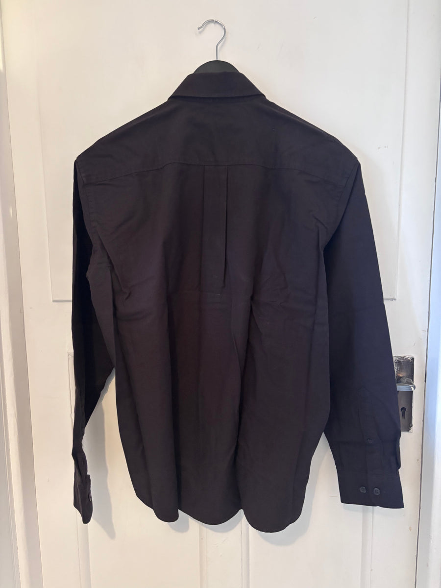 Selected Homme Rlxsinus Heavy Oxford Shirt Chocolate Torte