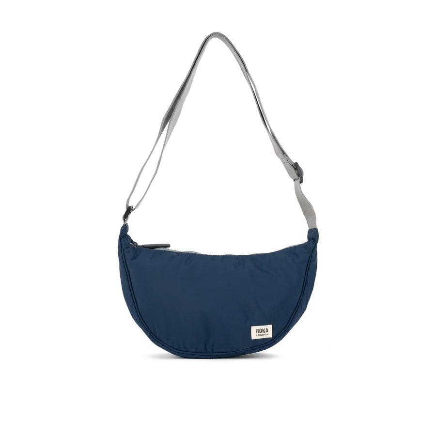 Roka Farringdon Half Moon Bag - Midnight