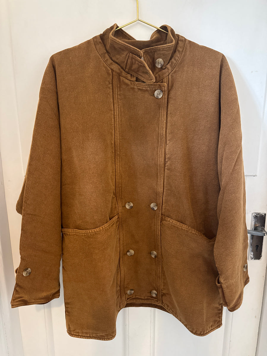 Leon & Harper Viktor Coat Jacket Caramel