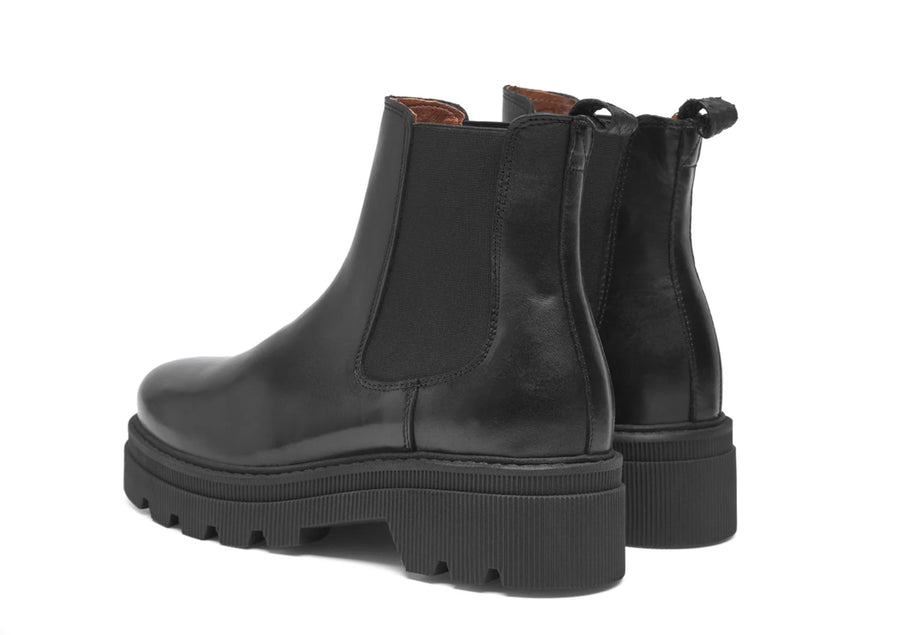 Woden Sanna Chelsea Boot Black