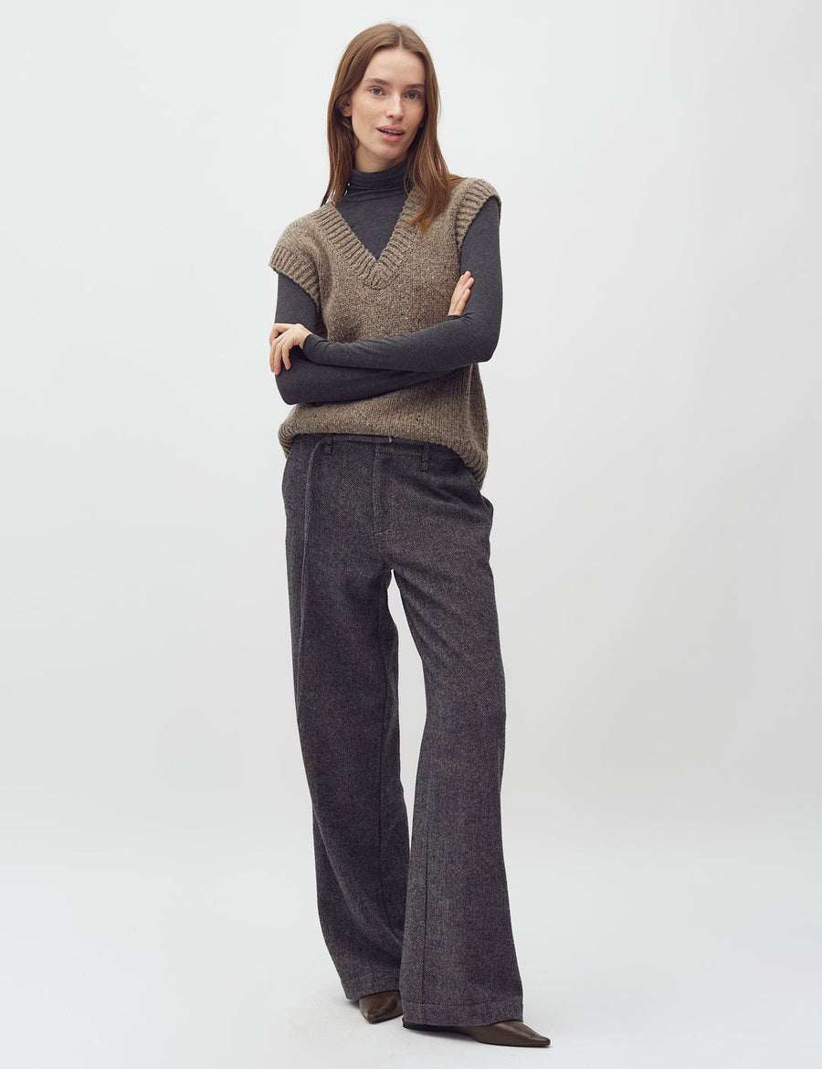 MbyM Allia-M Vest Brown