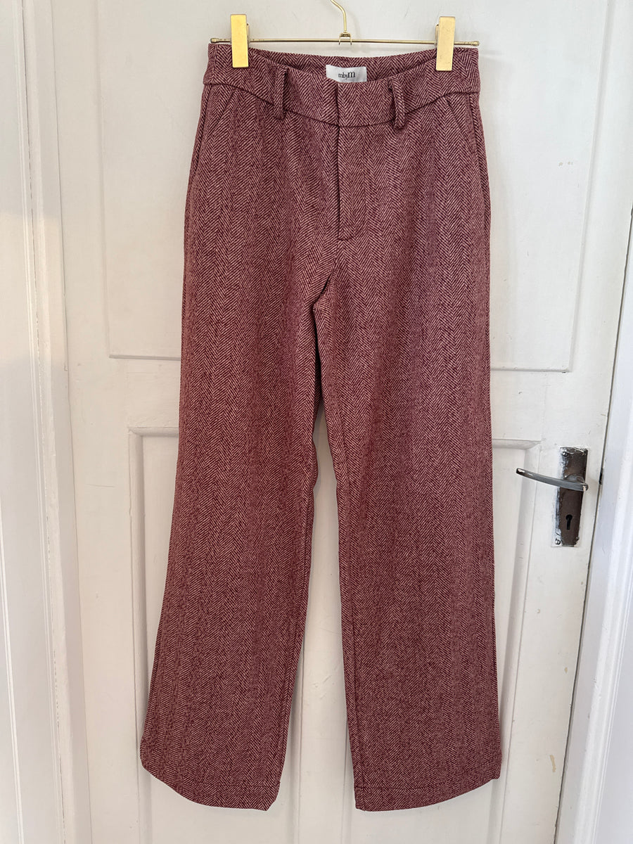 MbyM Haroline Tarrina Trousers Fig Melange