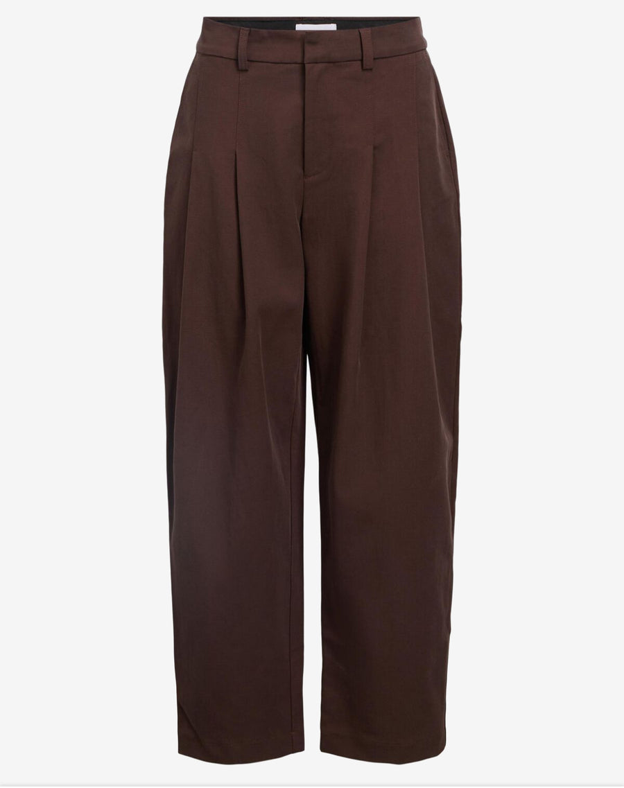Object Objerola HW Straight Pant Brown