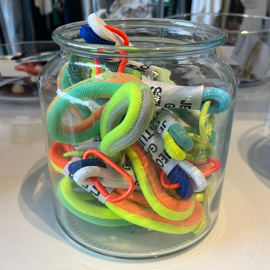 Anorak Bungee Cord Keyrings