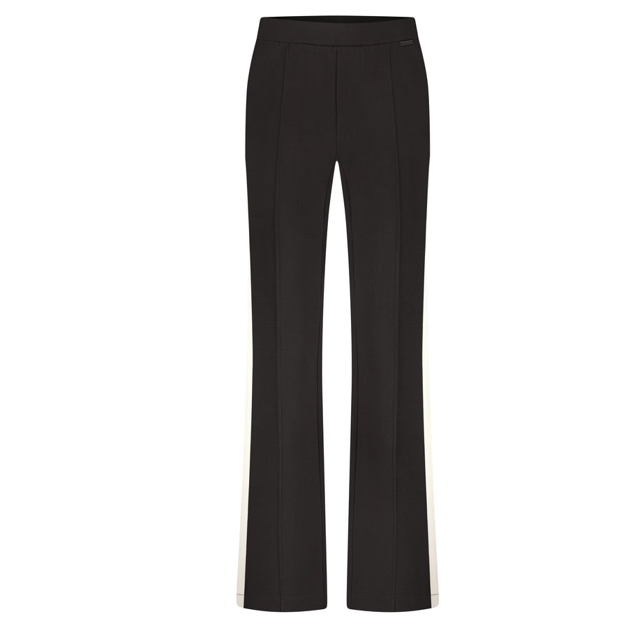 Red Button Colette Punta Wide Leg Trousers Side Stripe