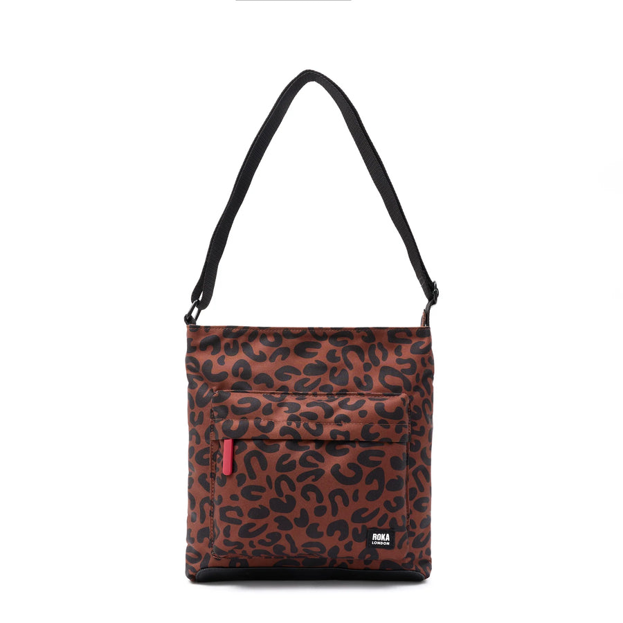 Roka Kennington Crossbody Bag - Scarlet Leopard