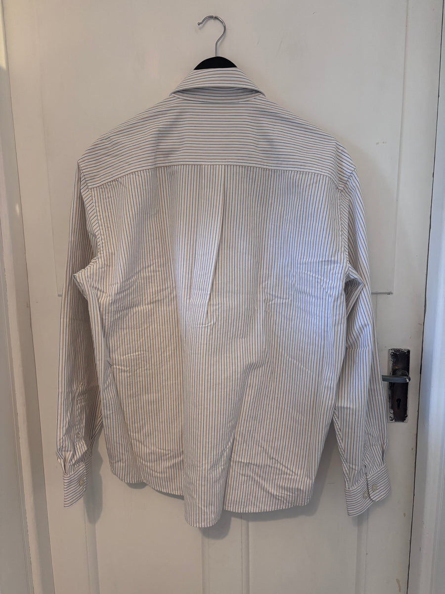 Selected Homme Rlxsinus Heavy Oxford Shirt White/Multi