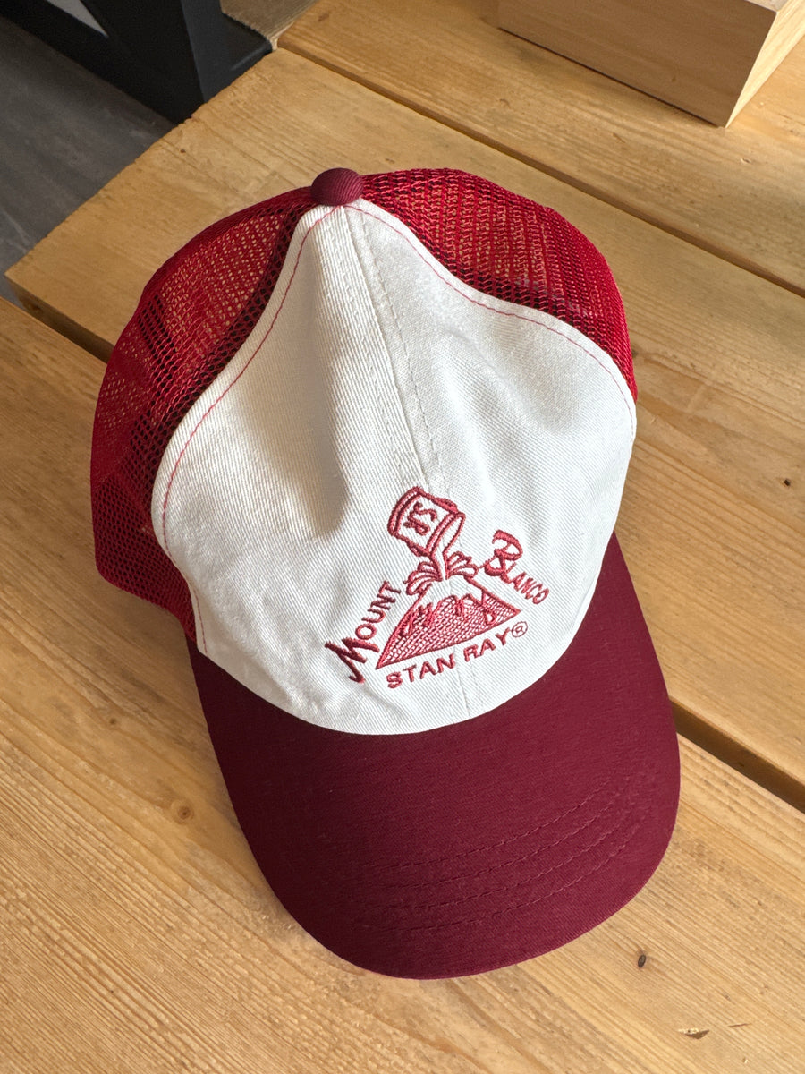 Stan Ray Trucker Cap Hat Burgandy