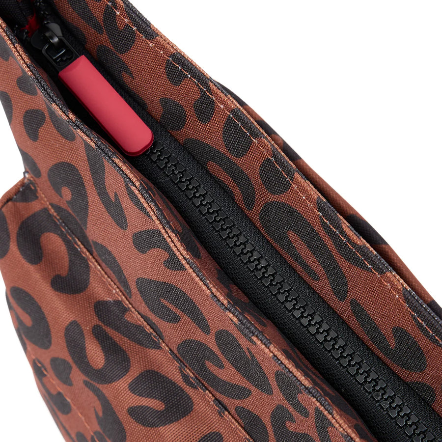Roka Kennington Crossbody Bag - Scarlet Leopard