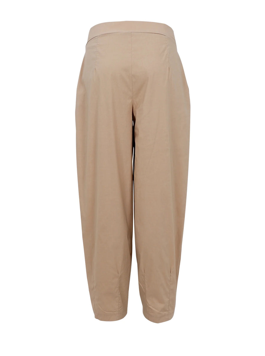Black Colour Davina Sand Barrel Pant
