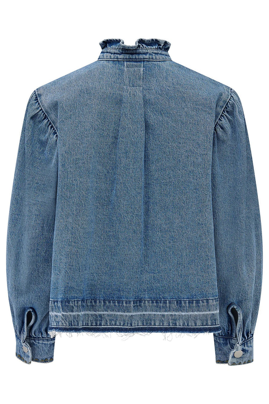 Seventy & Mochi Ziggy Cropped Denim Jacket