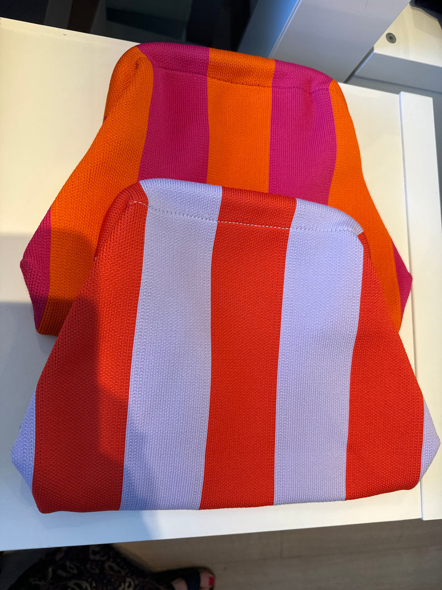 Every Thing We Wear Clutch Bag Stripe