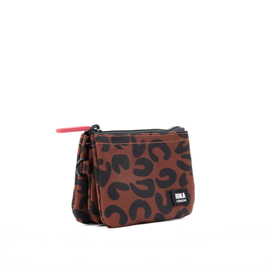 Roka Carnaby Wallet - Scarlet Leopard
