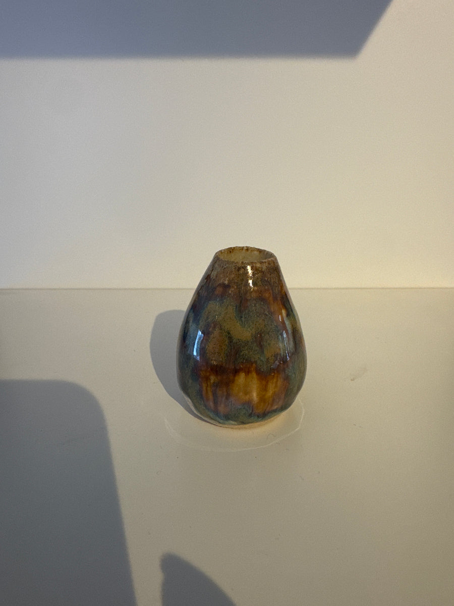 Bethany Wells Ceramics Smoke Bud Vase Small