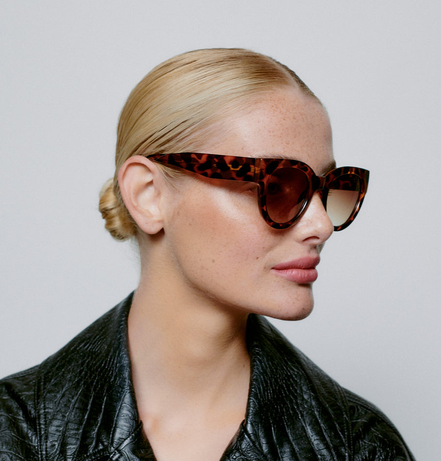 A.Kjæbede Lilly Sunglasses Havana Sunnies