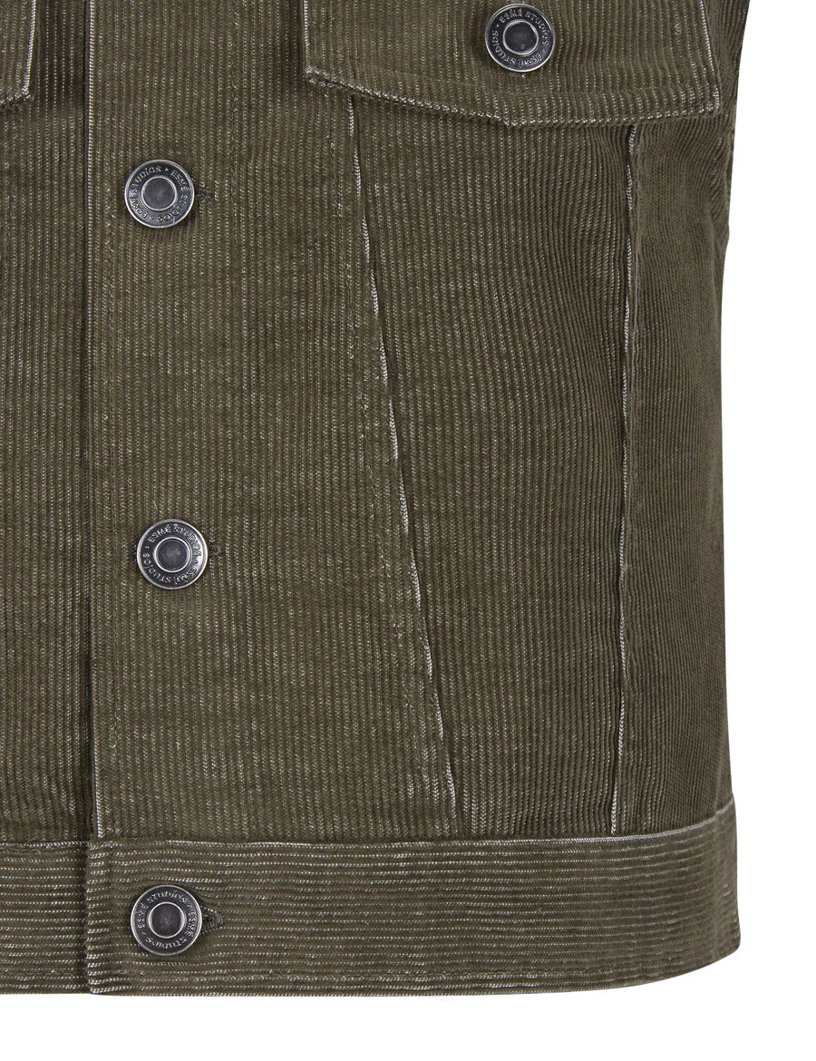 Esme Studios Parisa Vest Stone Gray