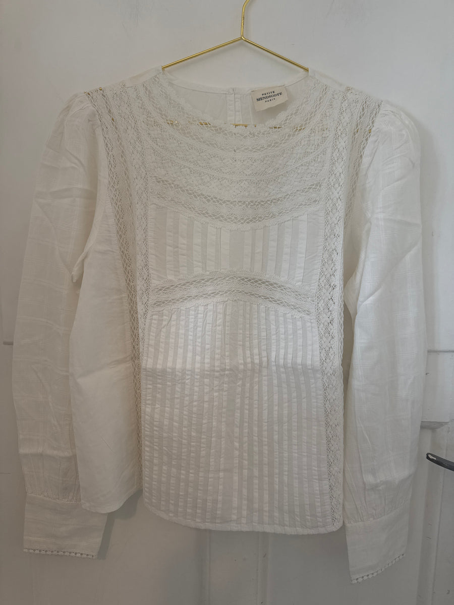 Petite Mendigote Therese Blouse Ecru