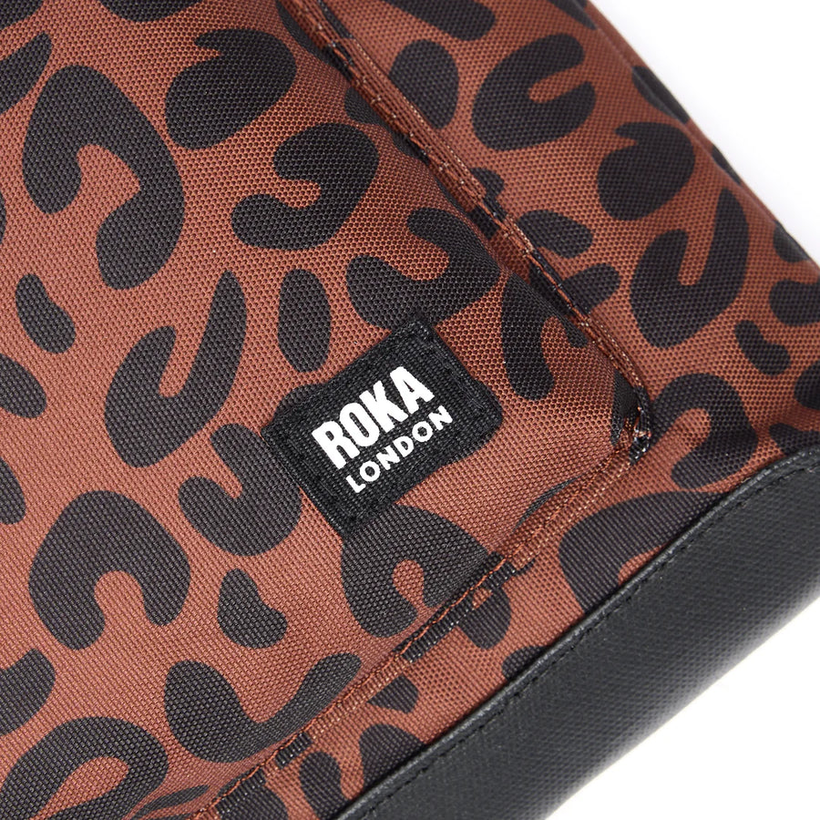 Roka Kennington Crossbody Bag - Scarlet Leopard