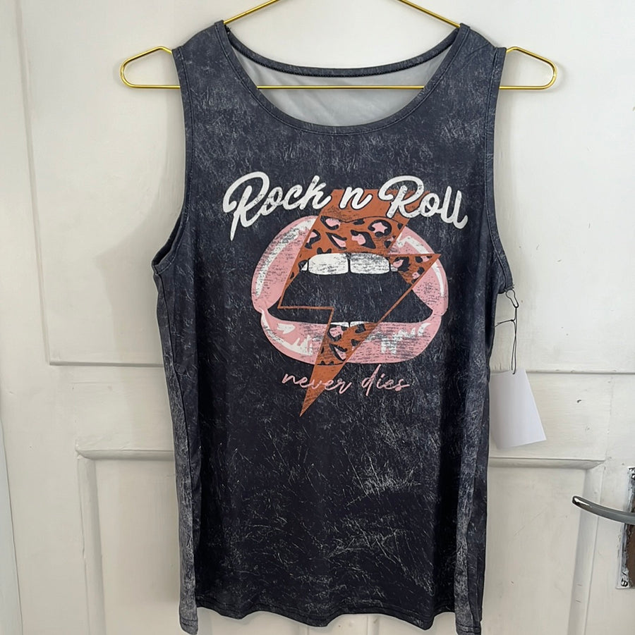 ETWW Rock N Roll Tank Vest Top