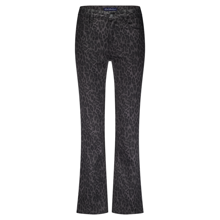 Red Button Kim Leopard Print Jeans