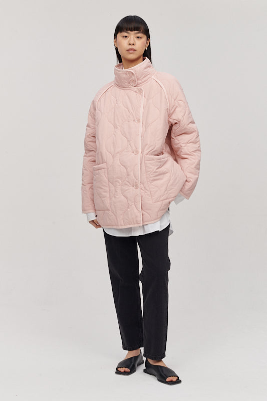 Jakke Chloe Jacket Coat Shacket Light Pink