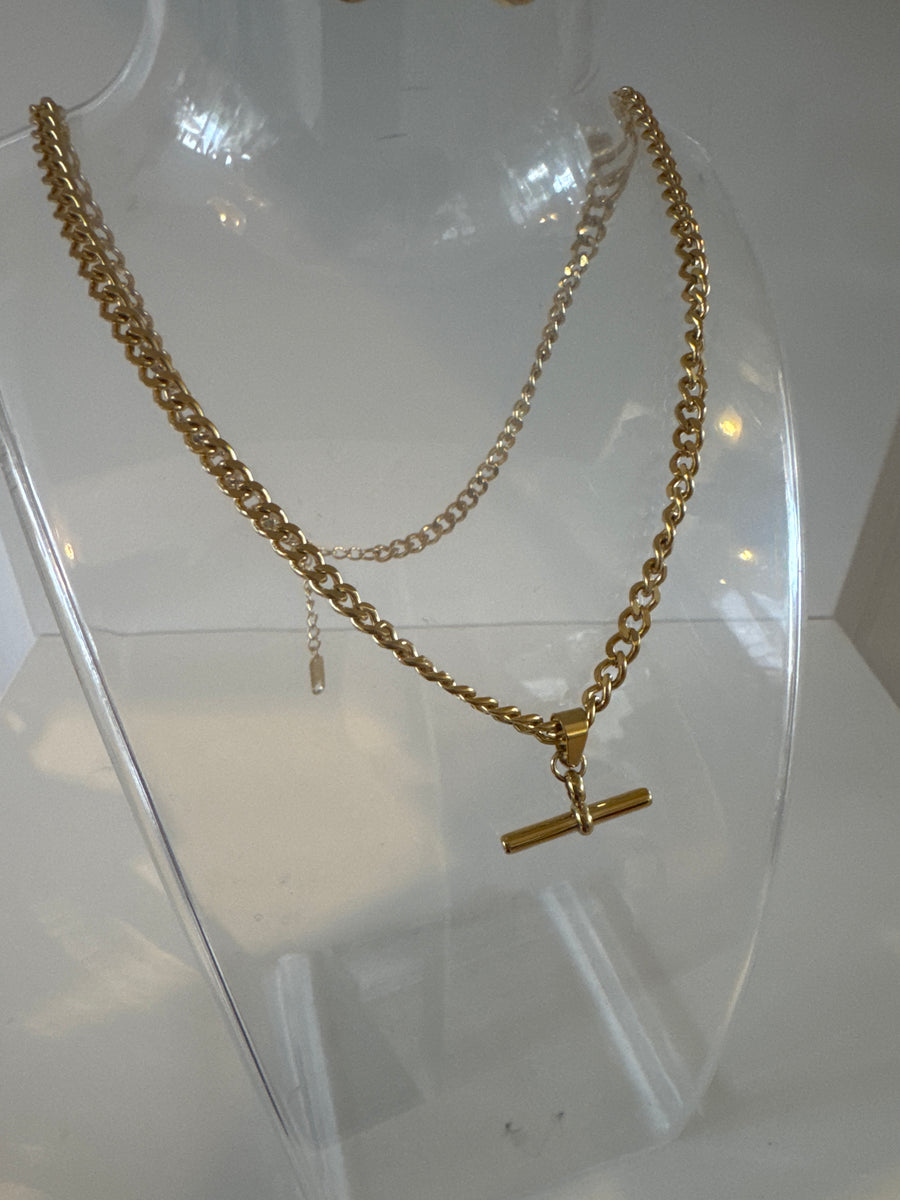 ETWW Gold Plated Cuban chain