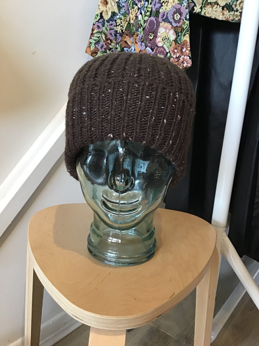 Object Jannie knit Beanie Seal Brown