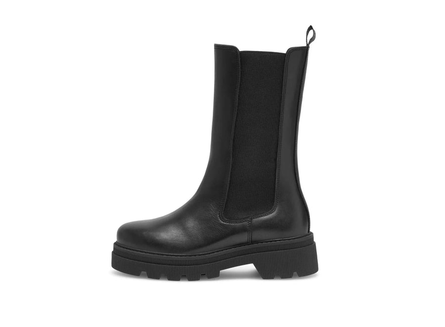 Sanna Tall Chelsea Boot Black