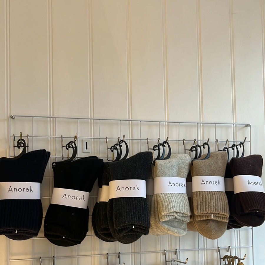 Anorak Lambs Wool Boot Socks
