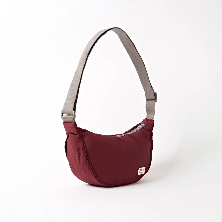 Roka Farringdon Half Moon Bag - Bordeaux