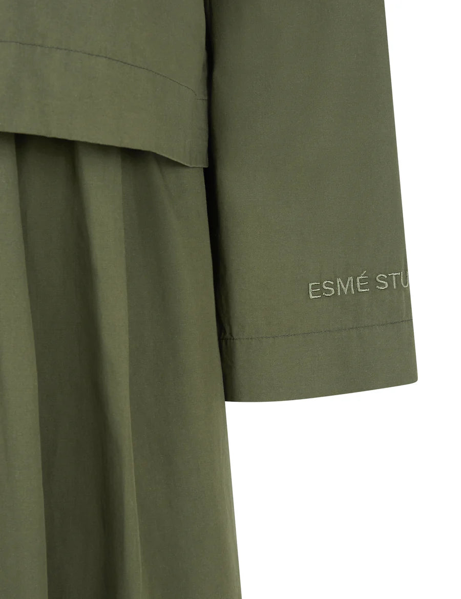 Esme Studios Amira Dress Winter Moss