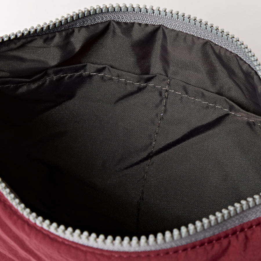 Roka Farringdon Half Moon Bag - Bordeaux