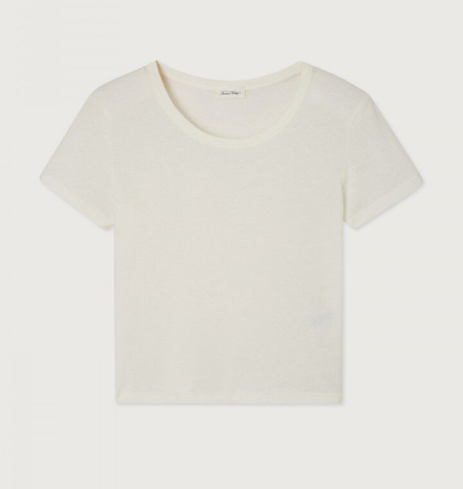 American Vintage Gamipy White T-Shirt