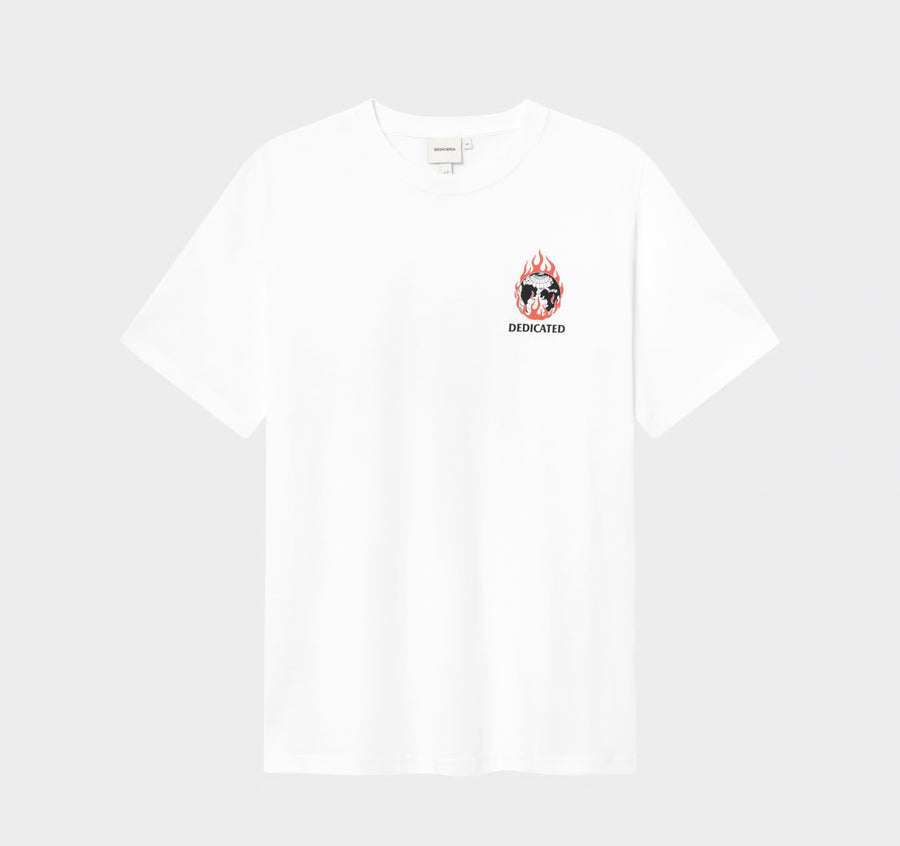 Dedicated Stockholm T-Shirt All Good White