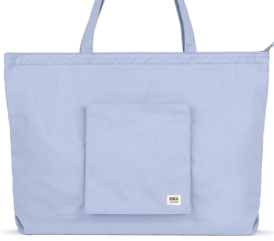 Roka Portobello Handbag Large Periwinkle