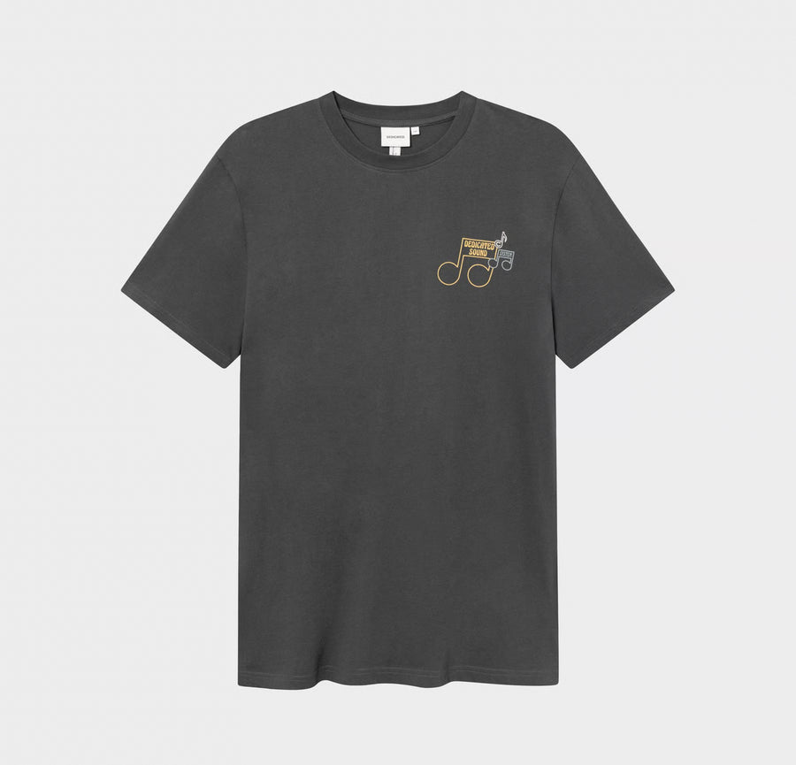 Dedicated Stockholm Sound System T-Shirt Charcoal Grey