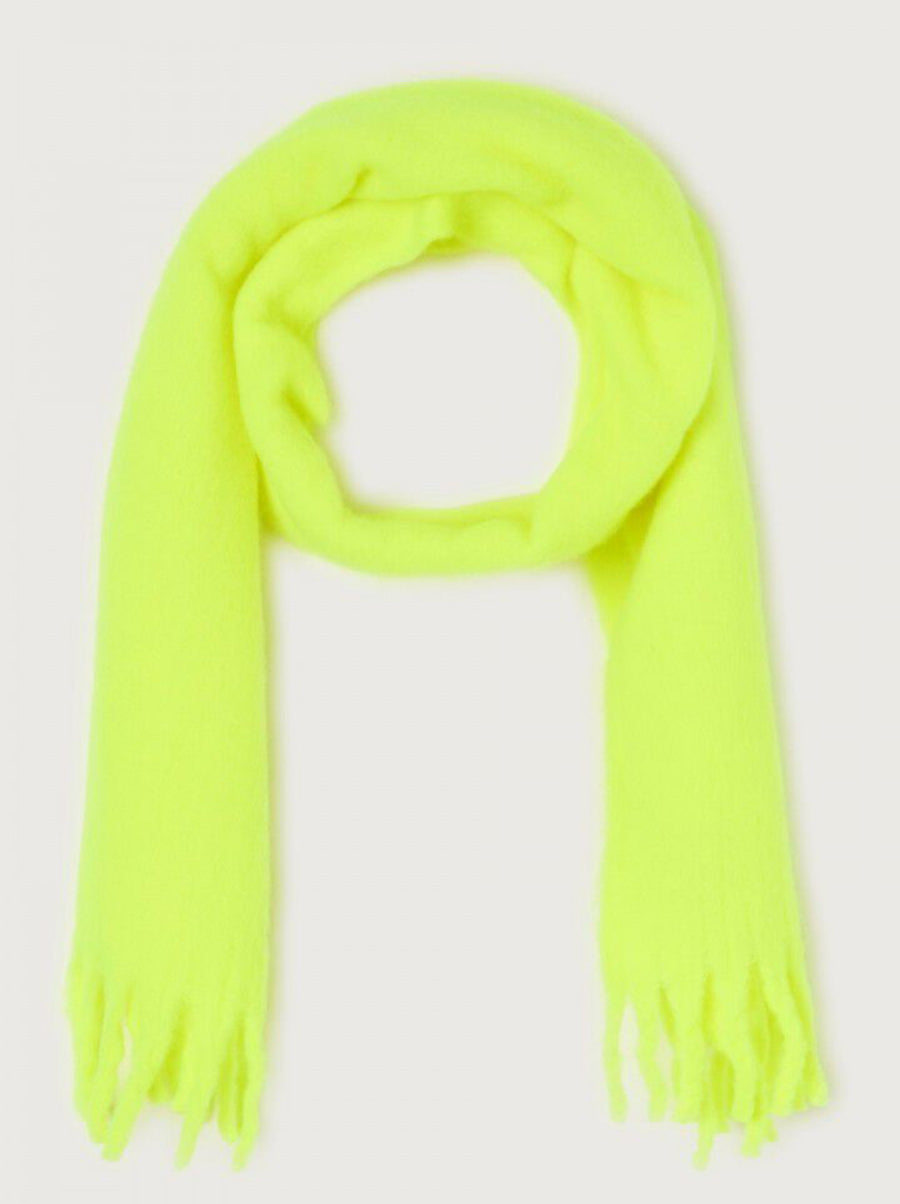 American Zinaco Vintage Scarf Neon Yellow