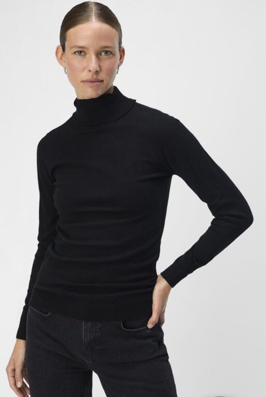 Object Thess Ling Sleeve Rollneck knit Jumper