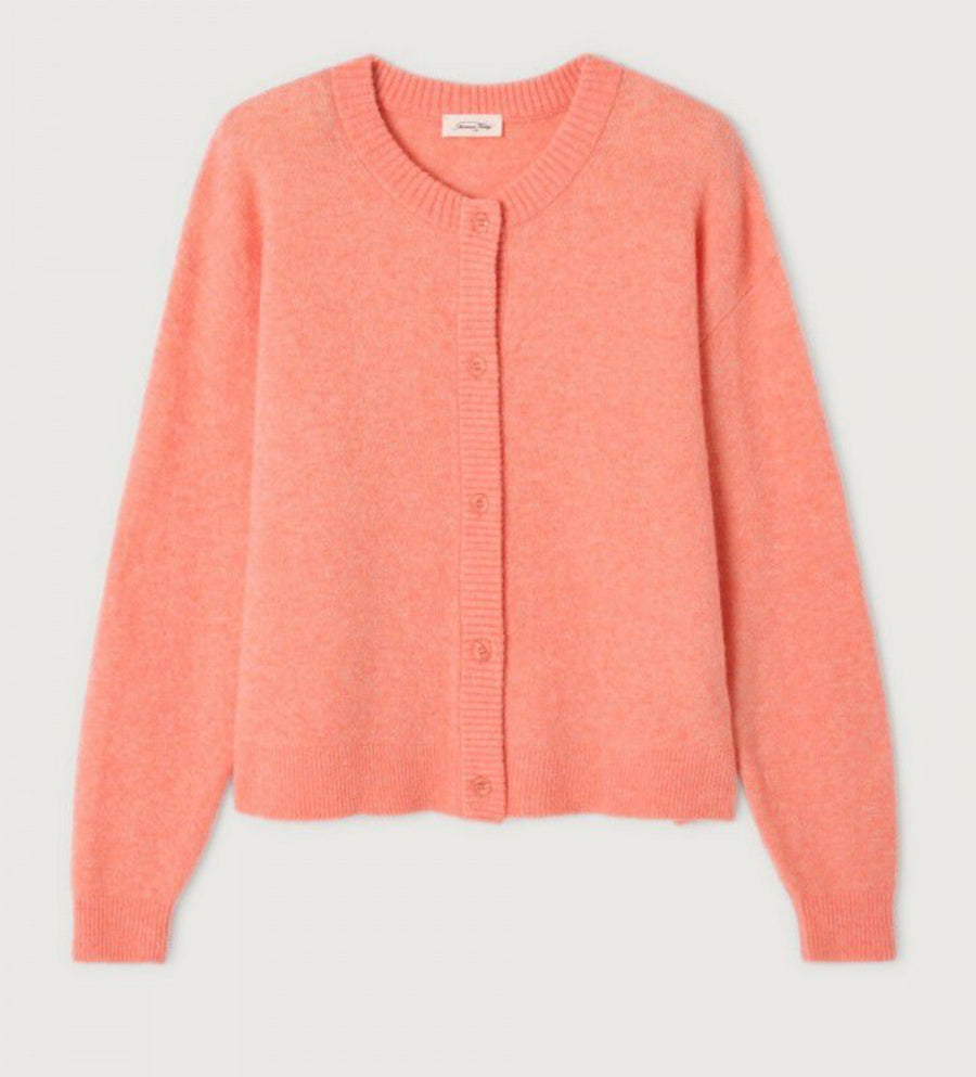 American Vintage Damsville Cardigan Coral