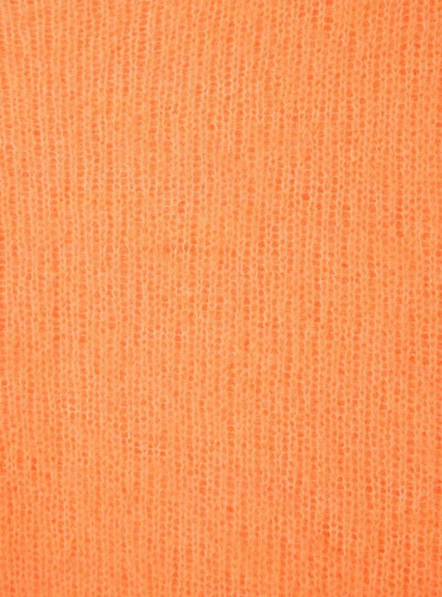 American Vintage Yanbay Florescent Orange Jumper Sweater