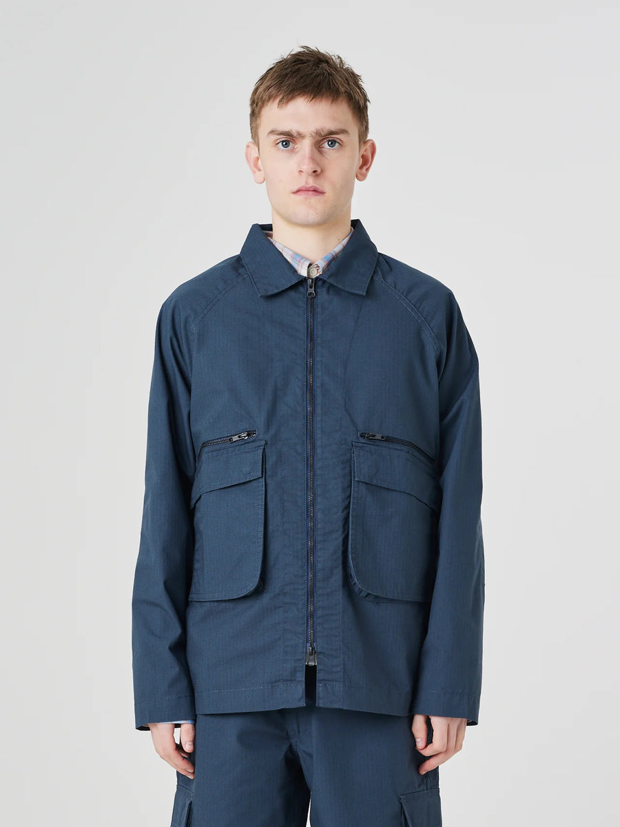 Uskees Ripstop Field Jacket Blueberry – every thing we wear