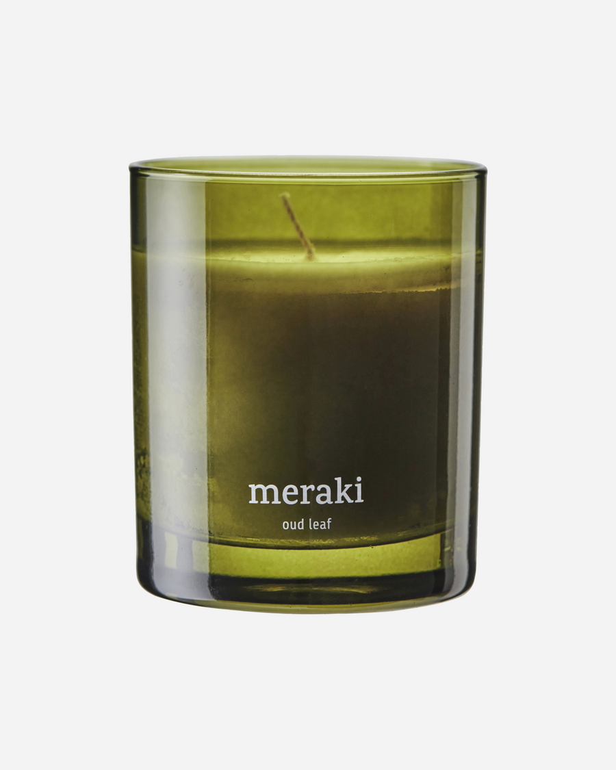 Meraki Oud Leaf Scented Candle