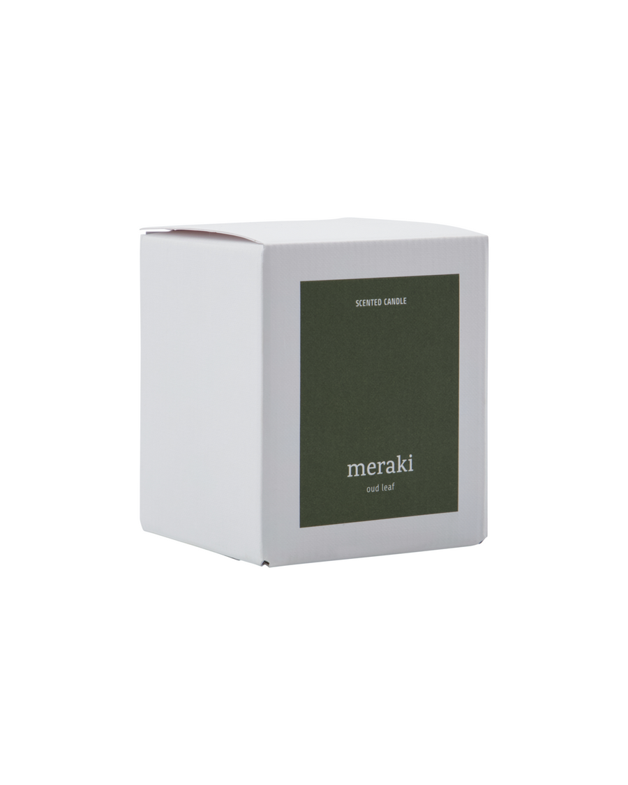 Meraki Oud Leaf Scented Candle